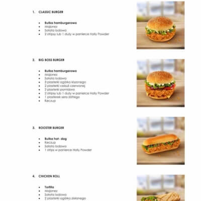 sandwich ingredients