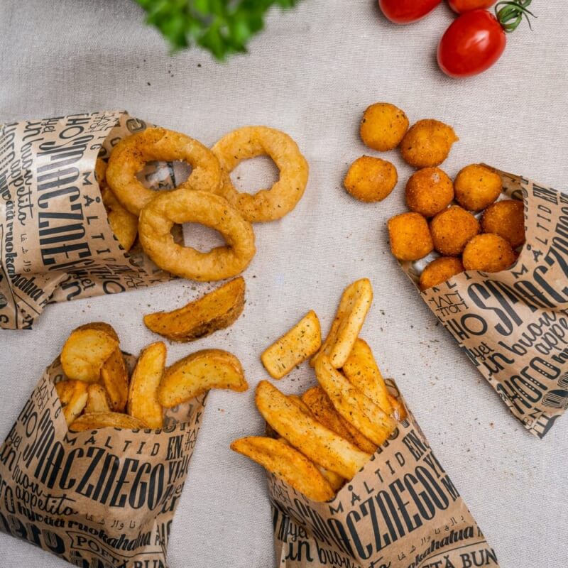 fries packaging