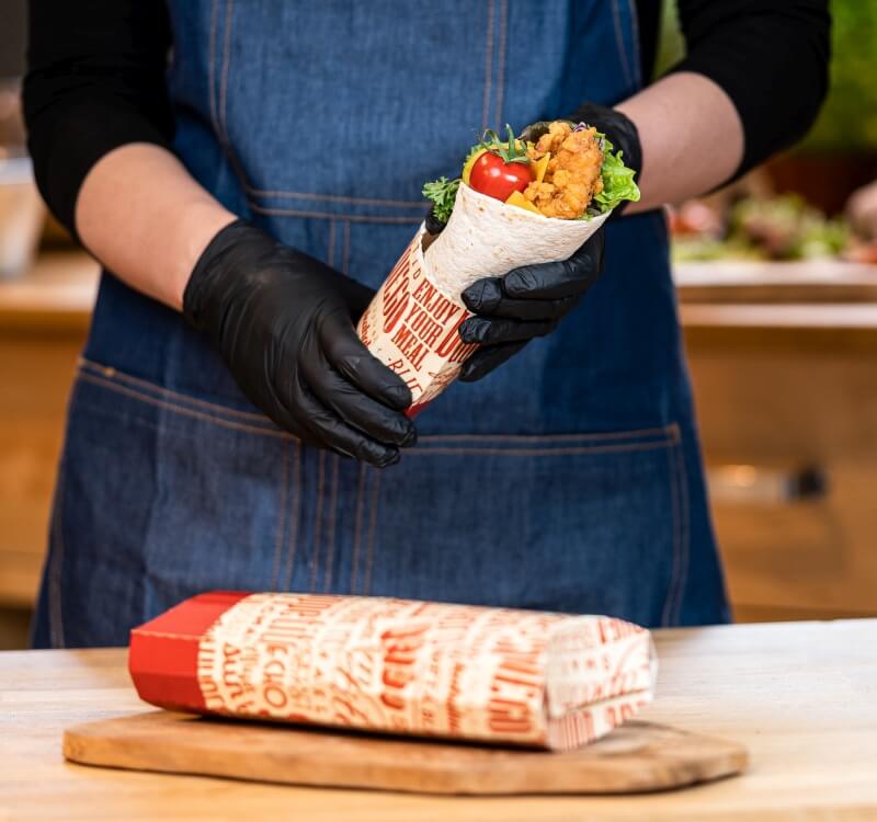 tortilla wrap packaging