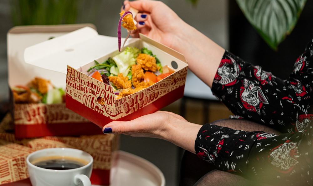 eco friendly packaging packaging for salads and snacks
