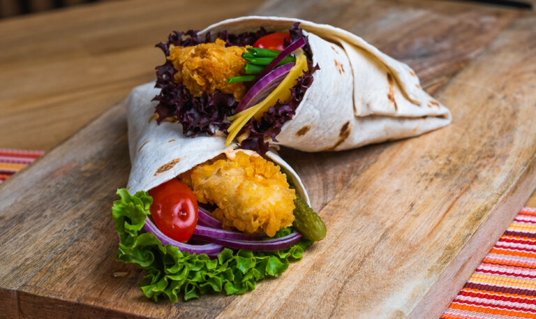 chicken recipes fresh tortilla with chicken and veggies