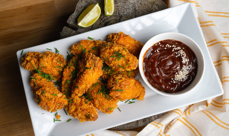 side dish for chicken crispy chicken snack