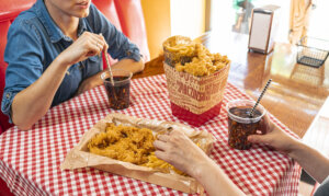 American style chickens