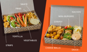 snack boxes Takeaway box