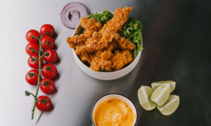 fried chicken - Holly Powder crispy, fried chicken