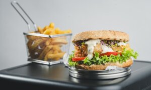 Fish burger with breaded fish Fish burger variations