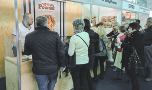 Holly Powder stand at the Gastro Hotel Trade Show in Kołobrzeg, 2015 Gastro hotel kolobrzeg 2015